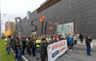 Fotos de la manifestación contra el cierre de BSH Esquíroz en Pamplona.