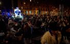 Miles de pamploneses y pamplonesas disfrutaron con la comitiva del Olentzero este martes, 24 de diciembre /