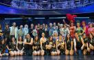 Richard Gere y Antonio Banderas posan junto al elenco del musical 'Gypsy'