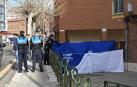 Efectivos policiales, en el lugar del suceso