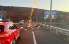 Una colisión provoca retenciones a la altura de los túneles de El Perdón en sentido Pamplona
