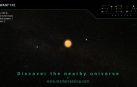 Imagen del sistema planetario WASP-132