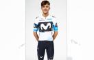 Michel Hessmann, con el maillot del Movistar /