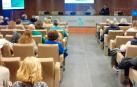 Un momento de la primera reunión del proceso de reflexión celebrado por Teder mientras Estella debatía en pleno su salida