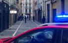 Momento de la operación antidroga en Calle Tejería.