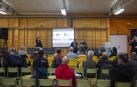 Los concejales Aitziber Campión y Borja Izaguirre dirigieron el foro de barrio de San Jorge