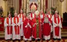 La segunda misa de la Escalera rindió un homenaje de despedida a los misioneros claretianos de San Fermín de Aldapa