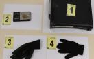 Evidencias del robo en trastero de Tudela