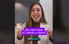 La doctora Leire Barrutia, en uno de sus vídeos de TikTok