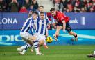 Areso prueba el disparo en el pasado encuentro contra la Real Sociedad