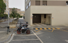 El parking de motos se localiza en las inmediaciones de los pisos tutelados