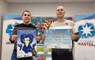 Joseba Tristán (izda.) y Raúl Blanco presentaron las jornadas