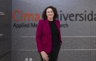 María Dolores Puga, experta del Consejo Superior de Investigaciones Científicas, CSIC, visitó Pamplona para impartir una conferencia en la Cátedra Idea Nuevas Longevidades de la UN.