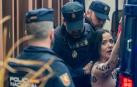 La activista de Femen detenida