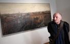 El pintor Antonio López, durante la presentación de la obra ‘Vista de Madrid (Museo Arqueológico desde la calle Serrano)’