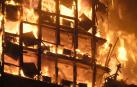 Incendio en el edificio Windsor de Madrid