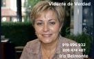 La vidente particular Iris Belmonte destaca por ofrecer lecturas claras y precisas