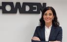 Miriam Merino, en las oficinas de Howden en el Paseo Sarasate de Pamplona