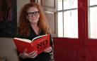 Cristina Fallarás presenta hoy en Pamplona el libro 'No publiques mi nombre'.