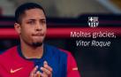 El FC Barcelona se ha despedido de Vitor Roque en sus redes sociales
