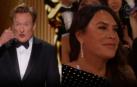 Conan O'Brien hizo algunas bromas refiriéndose a la polémica por los antiguos comentarios ofensivos y racistas publicados por la intérprete española en redes sociales.