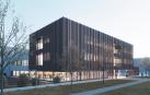Recreación del nuevo edificio de Mutua Navarra en Landaben