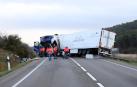 Fotos del accidente con cuatro muertos tras un choque de los camiones en Fitero |
