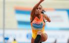 Ana Peleteiro, durante su concurso en la final del Campeonato de Europa de atletismo en pista corta.

REMITIDA / HANDOUT por RFEA/MIGUELEZ TEAM

Fotografía remitida a medios de comunicación exclusivamente para ilustrar la noticia a la que hace referencia la imagen, y citando la procedencia de la imagen en la firma

07/03/2025