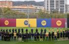 El Barça retomó los entrenamientos con un minuto de silencio en memoria del doctor Carles Miñarro