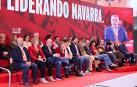 Un momento del Congreso del PSN en Pamplona /