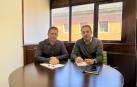 Álvaro Cirauqui, vicepresidente de UAGN, a la izquierda; y Diego Galilea, director general de ALINAR, a la derecha