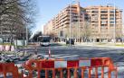 Obras de asfaltado en Pío XII