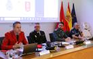 Eduardo Sáiz de Murieta (Policía Foral), Nacho Menéndez (Policía Nacional), Miguel Ruiz (Guardia Civil), y José Marzo (Policía Municipal de Pamplona)
