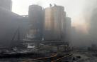 Incendio en la empresa Euroresin Oyón
