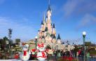 Imagen invernal de Disneyland Paris