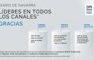 Diario de Navarra, líder en la Comunidad foral en todos los formatos
