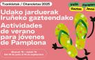 Pamplona oferta 2.148 plazas para actividades y excursiones para jóvenes en verano