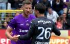 Jan Vertonghen, jugador del Anderlecht, en su último partido como profesional