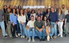 José Antonio Jarillo junto a una parte de su equipo
