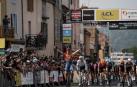 El corredor italiano Jonathan Milan vence en la segunda etapa de la 77 edición del Critérium del Dauphiné