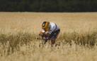 El ciclista belga Remco Evenepoel, en la crono de la cuarta etapa del Critérium du Dauphiné
