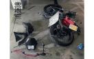 Ciclomotor robado y despiezado para su venta