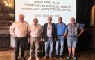 La nueva junta de la Federación de Coros de Navarra tras su asamblea /