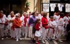 Foto de la procesión de San Fermín 2025./