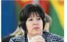 La ministra de Trabajo y Seguridad Social de Cuba, Marta Elena Feitó