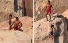 Garrett Gee, creador de 'The Bucket List Family', recibe polémica por subir un vídeo en redes donde impulsa a su hijo de 7 años a saltar al mar para "superar sus miedos