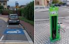 Dos imágenes de Hondarribia con ideas sencillas que se podrían trasladar a Pamplona