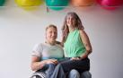 El ruso Dmitry Mashkin, de 40 años, y su mujer, Naiara Oscoz, de 44, se casaron el pasado junio. Ella fue su rehabilitador cuando él se quedó parapléjico.