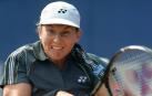 Monica Seles, durante un partido