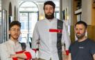 Los hermanos Jader Demaio, Gioel Demaio y Mattias Demaio